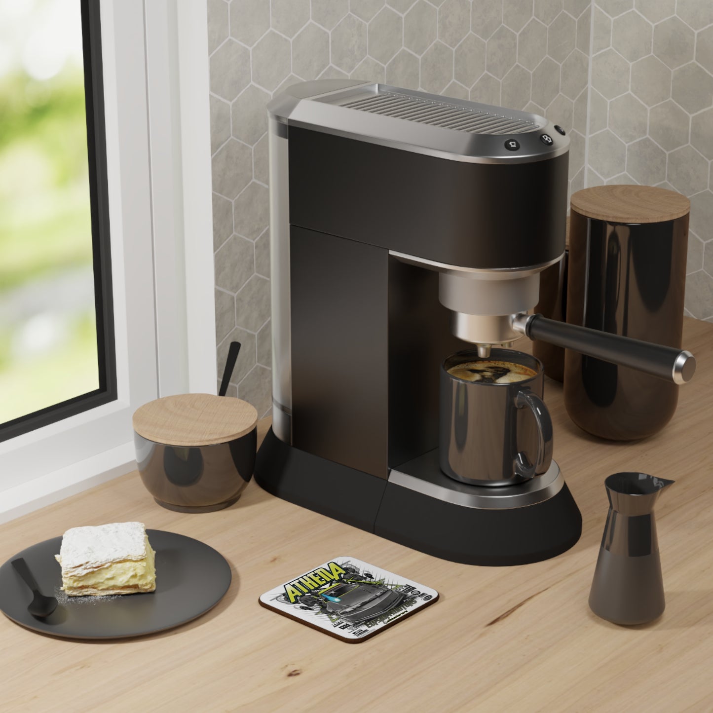 Athena Hardboard Coaster