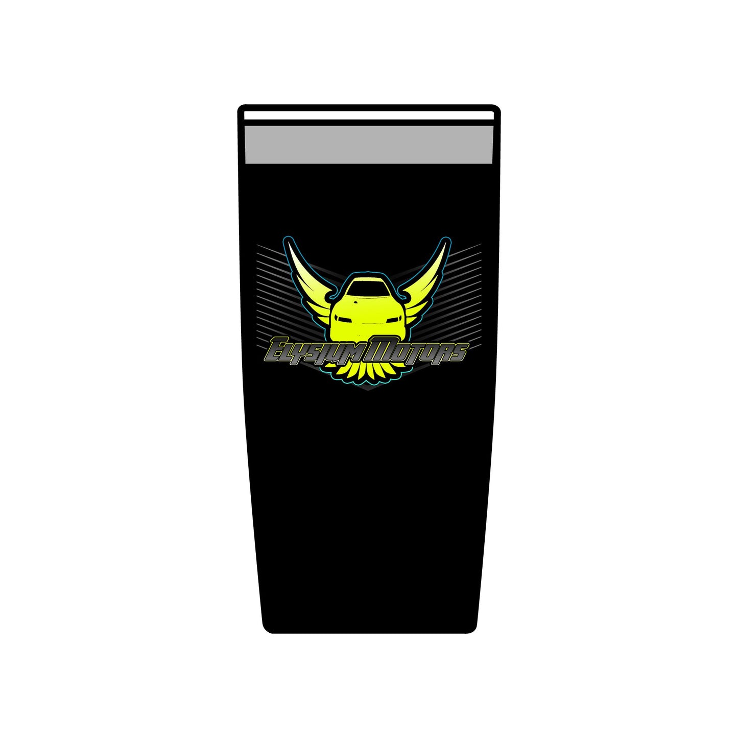 Insulated 20oz Tumbler with Winged Car Design - Perfect for Car Enthusiasts