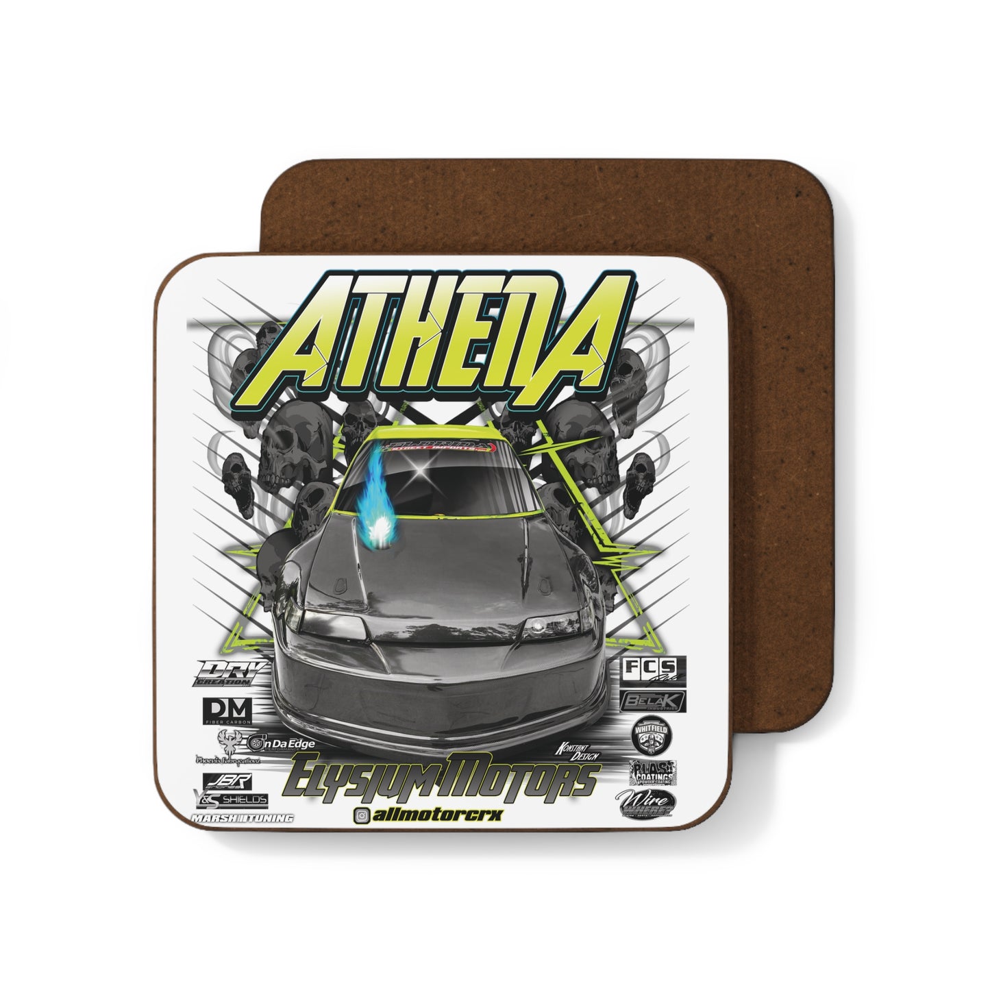 Athena Hardboard  Coaster