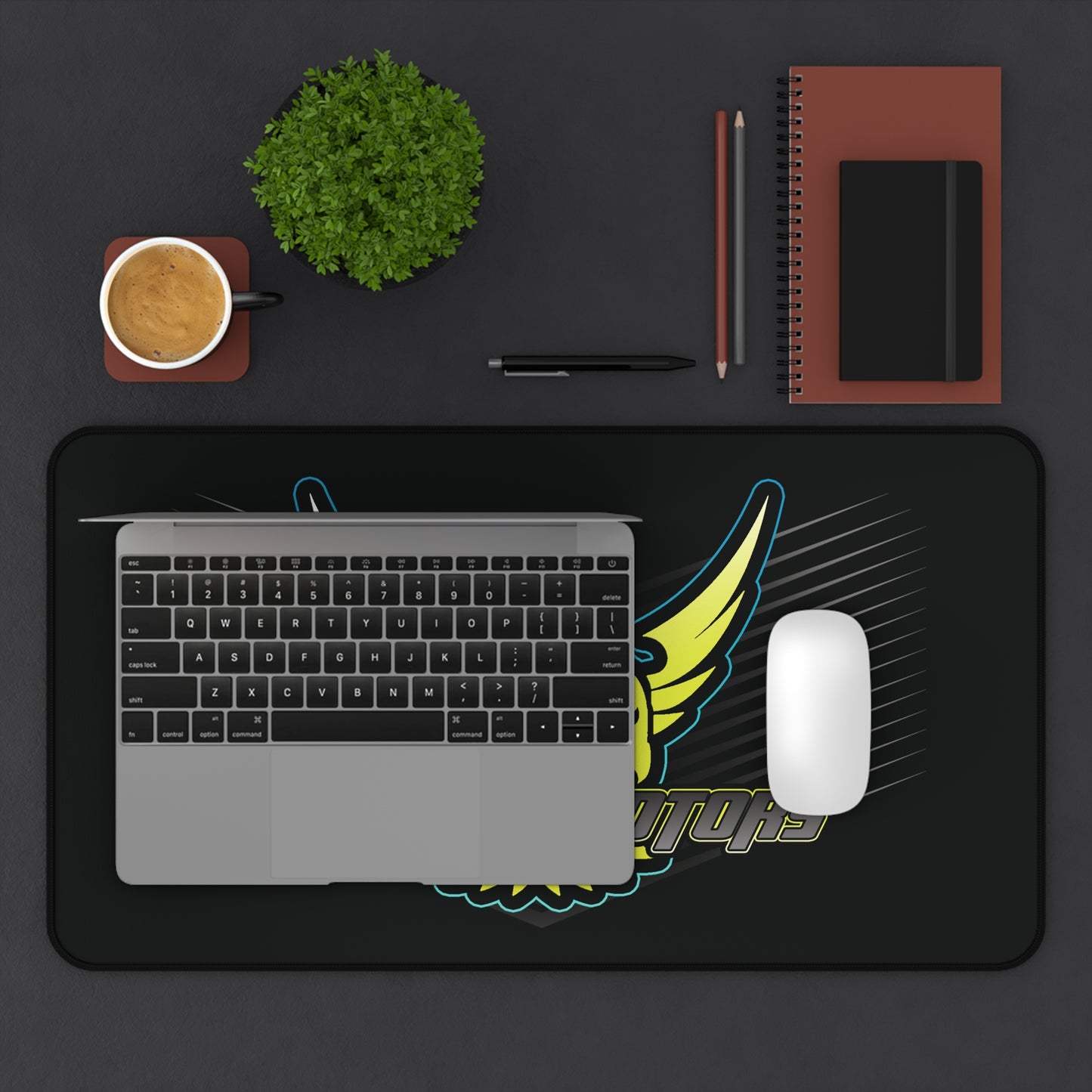 Elysium Motors Desk Mat, Automotive Mouse Pad