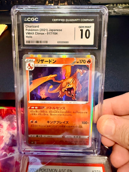 PSA 10 SLAB DRAGONITE/CHARIZARD CGC