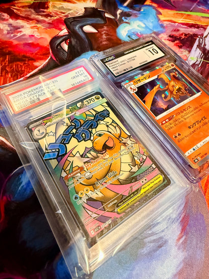 PSA 10 SLAB DRAGONITE/CHARIZARD CGC
